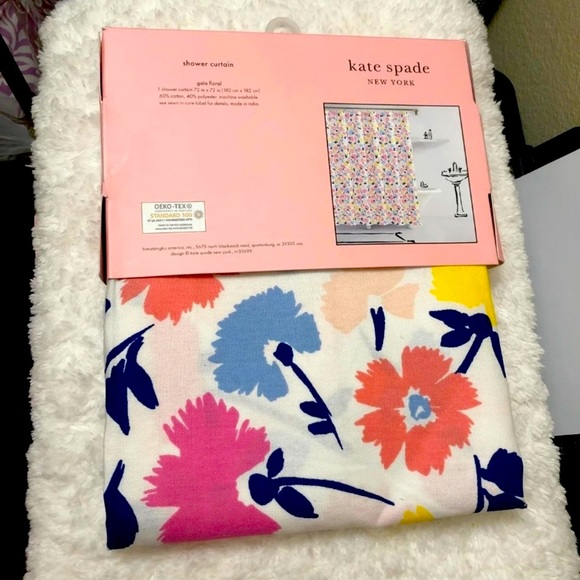 kate spade Bath Kate Spade Gala Floral Shower Curtain Poshmark